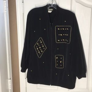 FINAL MARKDOWN Ladies’ Gepetto Lightweight Studded Zippered Jacket (L)